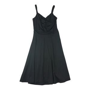 Scarlett Darkness womens medium black pinup sweetheart dress new goth renaissanc